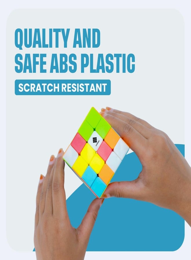 Cubelelo Drift 4x4 Stickerless Cube Puzzle Toy | Combines Smoothness, Stability & Durability | 4x4x4 Speedcube for Beginners| Suitable for Kids Ages 6 to 14 Years Old, Boys, Girls & Adults - Image 3